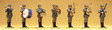 German Armed Forces Figures 1935-1945: Wehrmacht Honor Guard Standing: 1:25 -- Fife Player