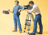 People Working 1/24 Scale -- Film Crew