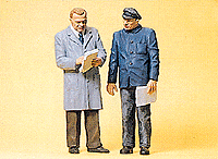 People Working -- Foremen Standing