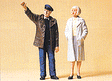 Pedestrians -- Couple Hailing Cab