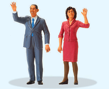 Working People 1/24 Scale -- President Obama and The First Lady