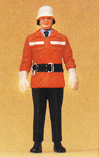 German Firefighters, Painted -- Standing