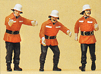 German Firefighters, Painted 1/24 -- Working
