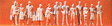 Unpainted Figures -- Standing Passengers & Passers-By