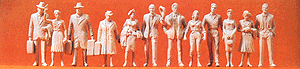 Unpainted Figures -- Standing Passengers & Passers-By
