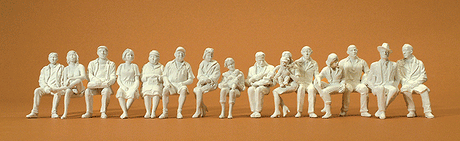 Passengers -- Seated pkg(15), Unpainted