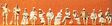 Passengers -- 1900s Passengers & Engine Driver Unpainted