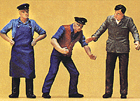 Painted Figure Sets #1 Gauge (1/32 or 3/8" Scale) -- Delivery Men