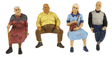 Pedestrians -- Seated Travellers #2