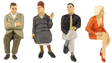 Pedestrians -- Seated Travellers #3