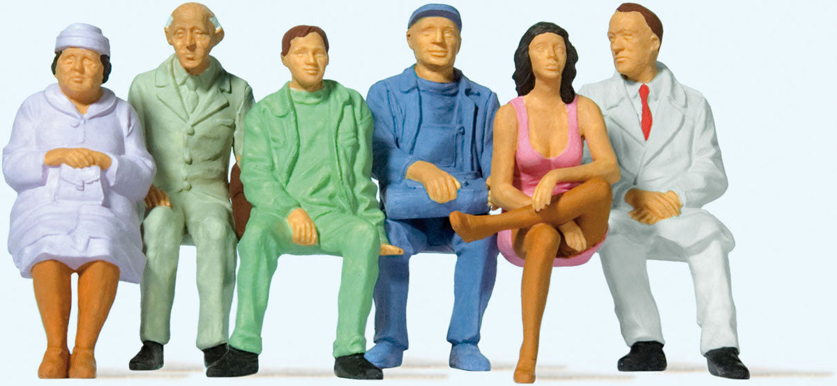 Seated Passengers -- Set #1 pkg(6)