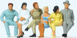 Seated Passengers -- Set #2 pkg(6)