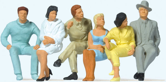 Seated Passengers -- Set #2 pkg(6)