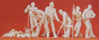 Working People Unpainted -- Workers 1939-45