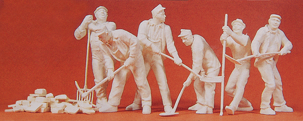 Working People Unpainted -- Workers 1939-45