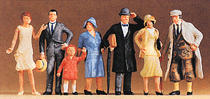 1925 Standing Passers-By