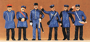1900s Bavarian Railway Personnel