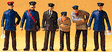 German Railway Personnel -- 1925-1930
