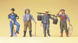 Working People pkg(4) -- US Railway Workers Steam Era