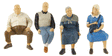 Pedestrians -- Seated Travellers #2