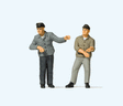 Railroad Engineer & Fireman in Cab -- pkg(2)