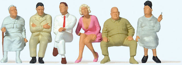 Seated Passengers -- Set #1 pkg(6)