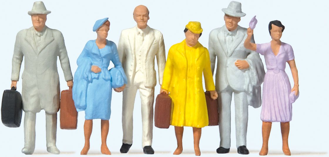 Standing Passengers -- Set #1 pkg(6)