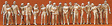 Unpainted Figure Set -- Passers-By