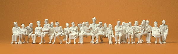 Passengers -- Seated pkg(24), Unpainted
