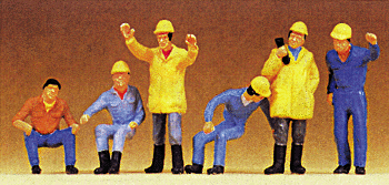 Drivers & Crane Operator (3 Seated, 3 Standing)