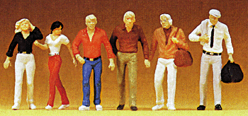 1/50 Scale Figures -- People Walking pkg(6)