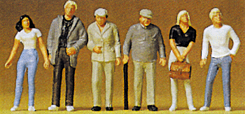 Figures - 1/72 Scale -- Standing pkg(6)