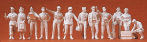 1/72 Military - US Army WWII - Unpainted Figures -- US Air Force/Army Air Corps 1942-45