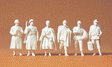 1/72 Military - Former German Army WWII - Unpainted Figures -- Home on Leave pkg(6)