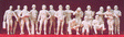 Military (1:72) - Modern US Army (2000+) - Unpainted Figures -- Tank Crewmen pkg(16)
