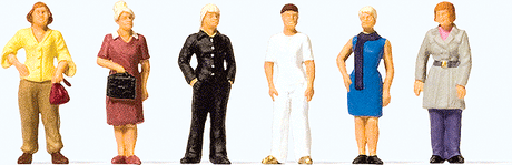 Pedestrians -- Standing Women pkg(6)