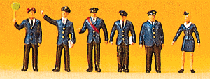 Railroad Personnel; 1:120 TT Scale