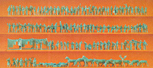 Unpainted Figure Set -- Assorted Figures pkg(120)
