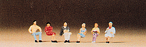 Pedestrians -- Sitting People #1