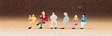 Pedestrians -- Sitting People #2