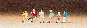 Pedestrians -- Sitting People #2