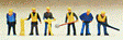 Railroad Personnel -- Track Maintenance pkg(6)