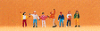 Pedestrians -- Children pkg(7)
