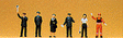 Railroad Personnel -- 1989 pkg(6)