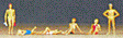 Recreation & Sports -- Bathers Standing