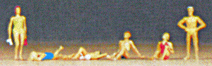 Recreation & Sports -- Bathers Standing