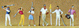 Recreation & Sports -- Golfers pkg(6)