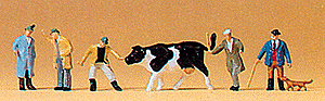 At Market/Cow/Figures