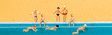 Recreation & Sports -- Children at the Pool