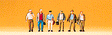 Passengers -- Male Commuters pkg(6)